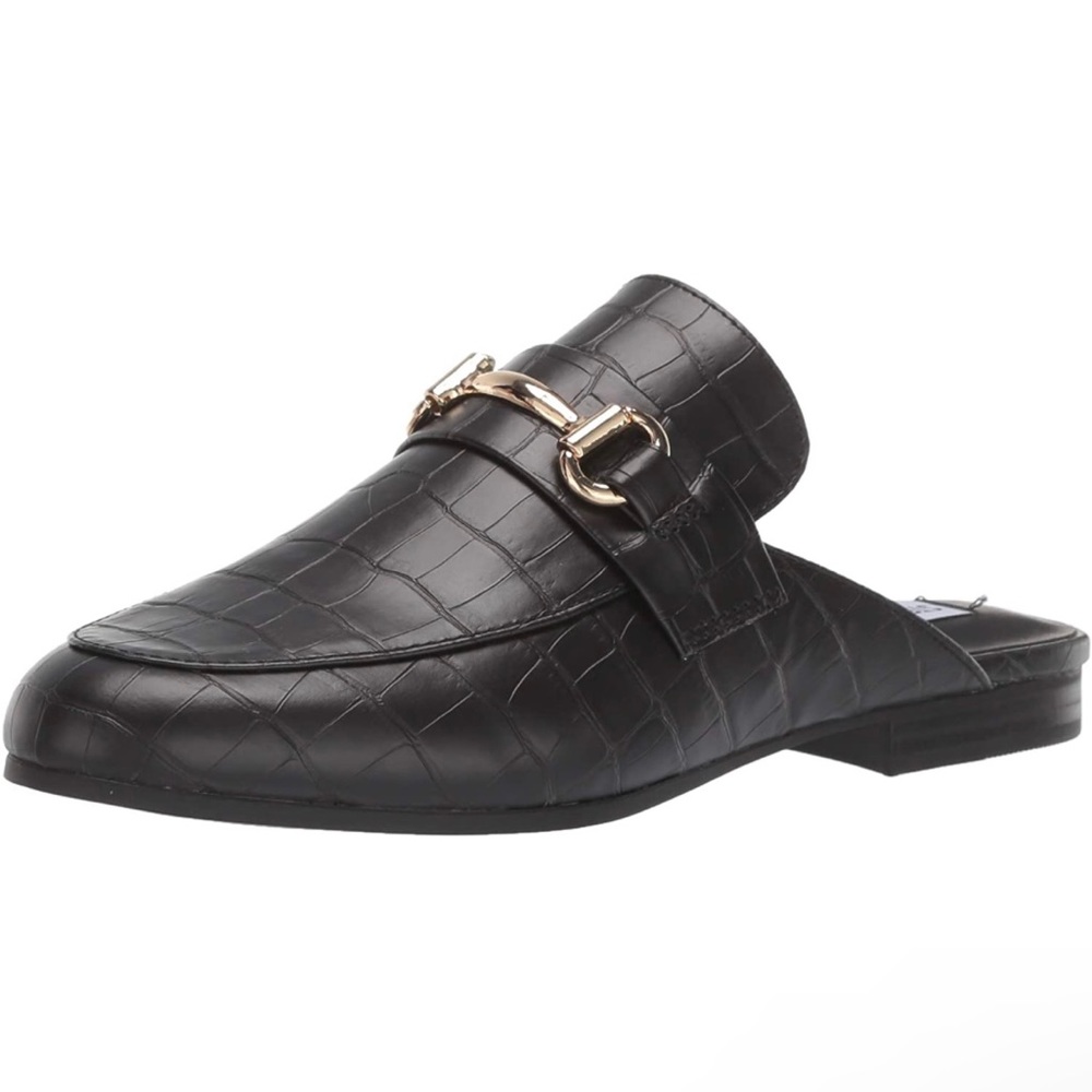Steve Madden Women’s Black Mules